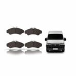 Pastilha freio dianteiro Ducato aro 16 03/17